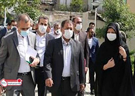 بازدید از پروژه های نیمه تمام منطقه ۷ شهرداری تهران