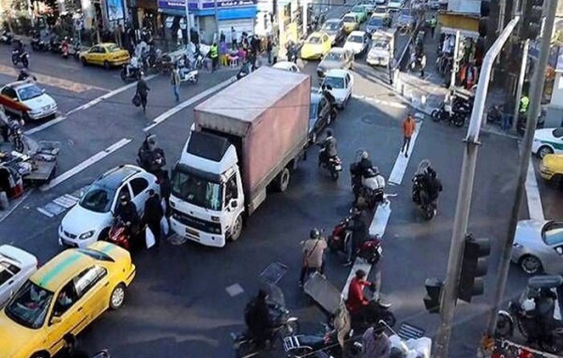 آغاز ساماندهی یکی از اصلیترین و شلوغترین چهارراههای تهران