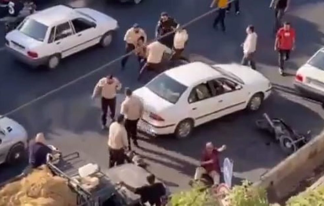 تشکیل پرونده برای طرفین درگیری ماموان سد معبر شهرداری قزوین